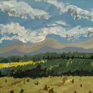 Watercolor Painting by Nicole Jakubowski Watercolor Painting